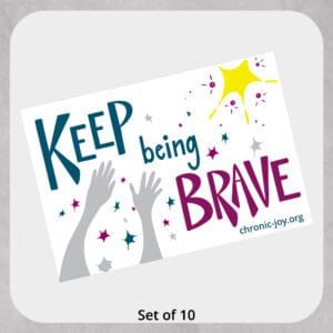 Keep Being Brave Flat Cards