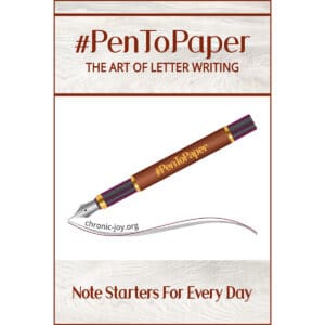 #PenToPaper: Note Starters for Every Day