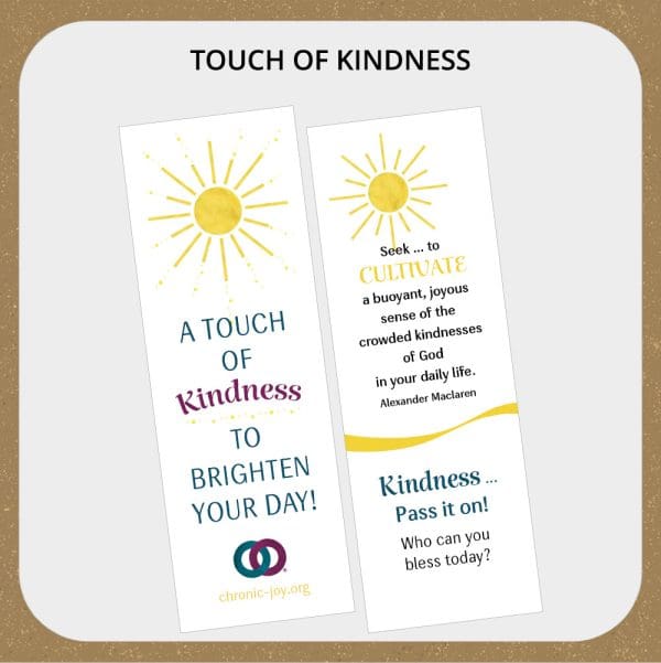 Touch of Kindness Bookmarks